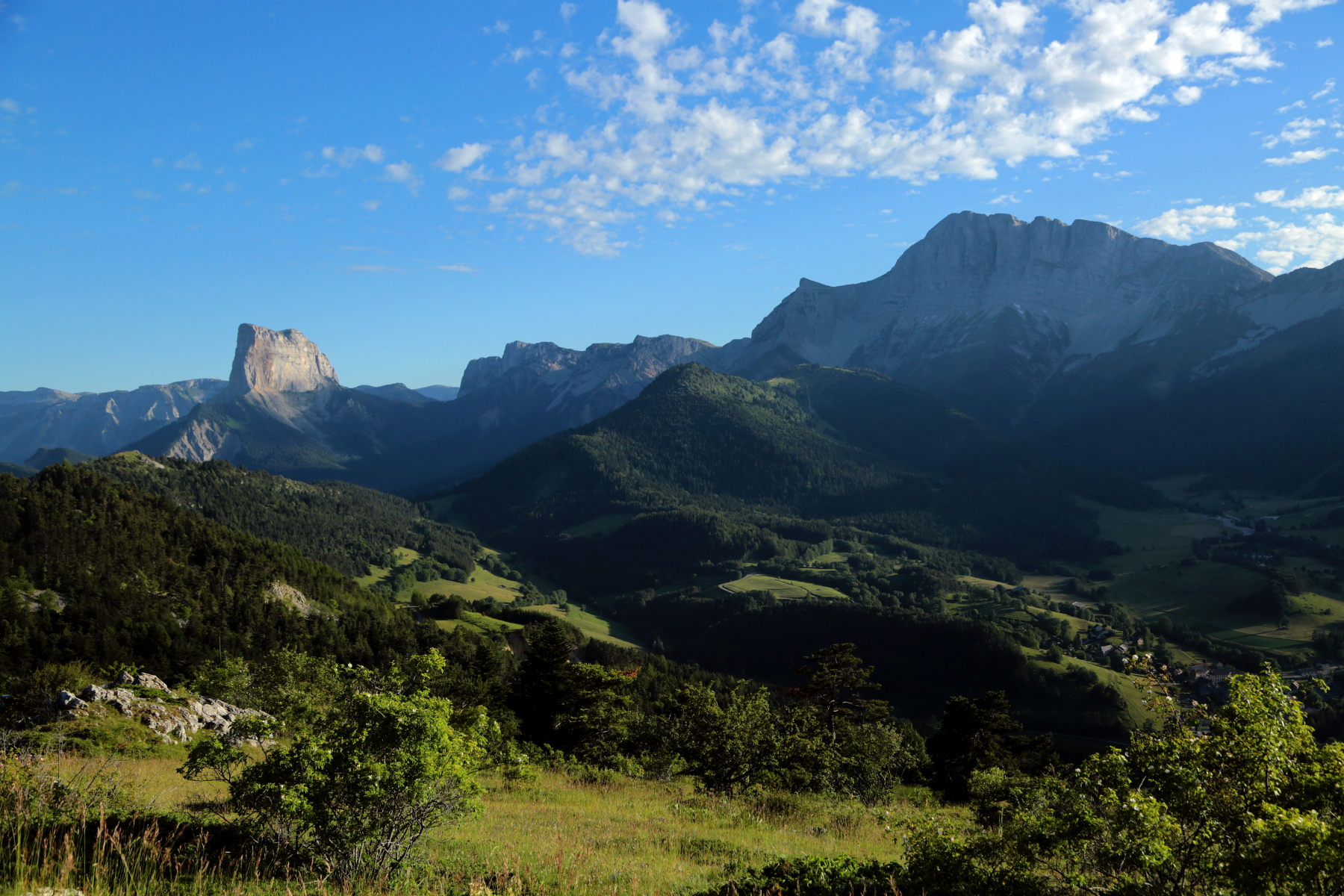 Mont Aiguille et Grand Veymont